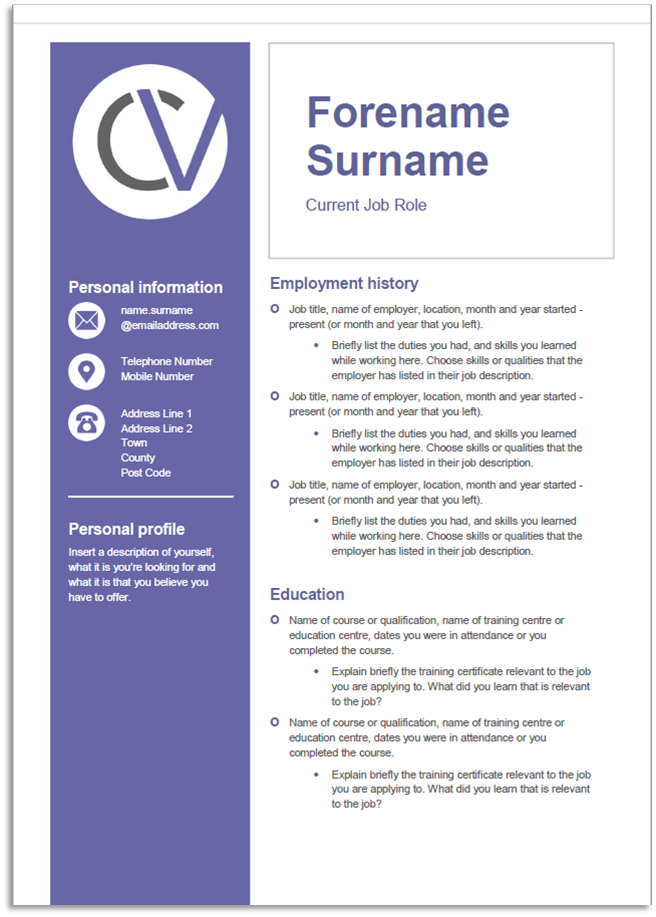 CV Template