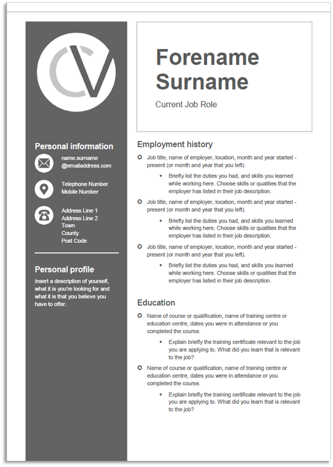 CV Template